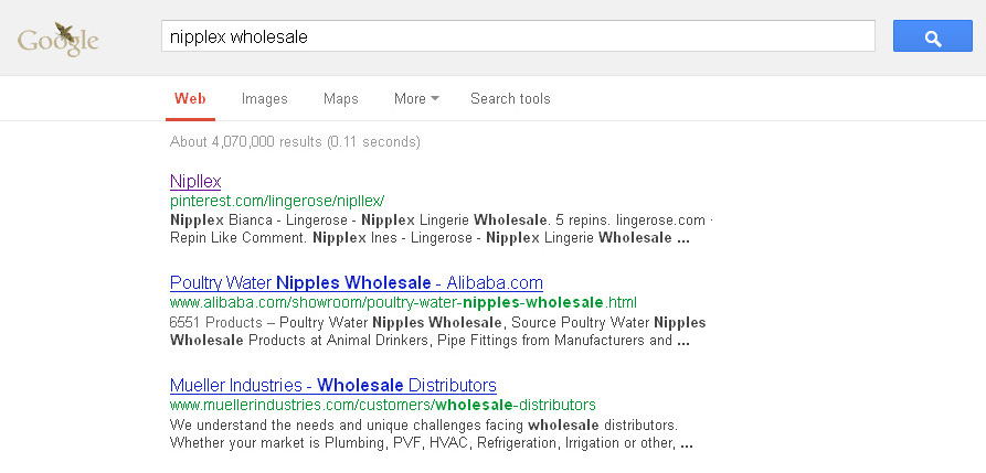 24. nipplex wholesale in Google